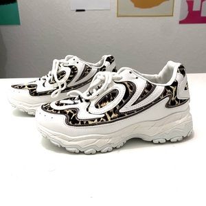 Cheetah Print Sneakers